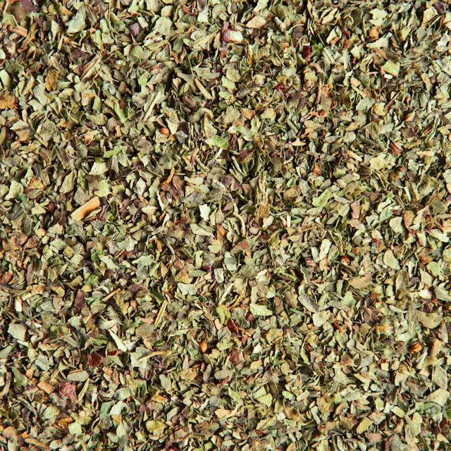 a large pile of dry herbs