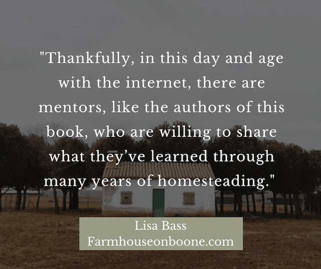 a quote from lisa bass from farmhouse on boone