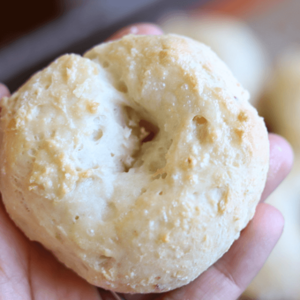 Homemade & Easy 4 ingredients Mini bagels Recipe