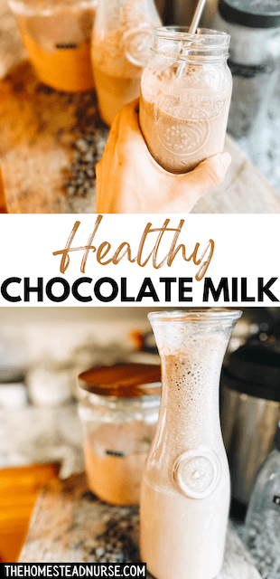 HEALTHY CHOCOLATE MILK PIN