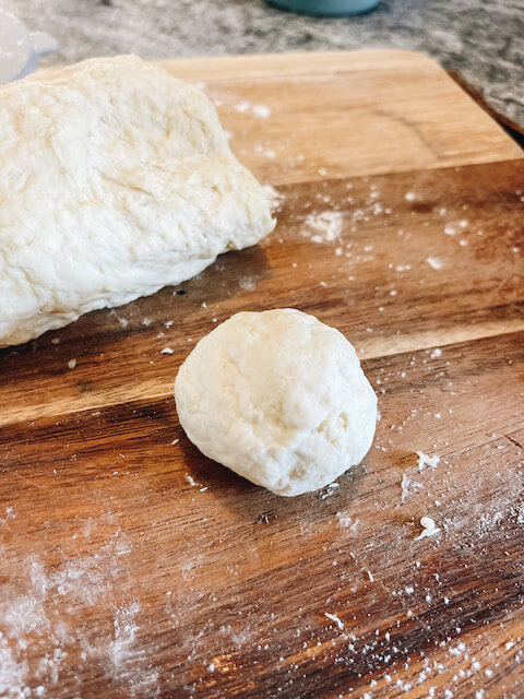 tortilla dough